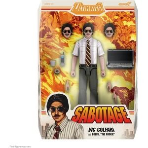 Super7 Beastie Boys Sabotage Ultimates Vic‎ Colfari "Bobby The Rookie" Figure